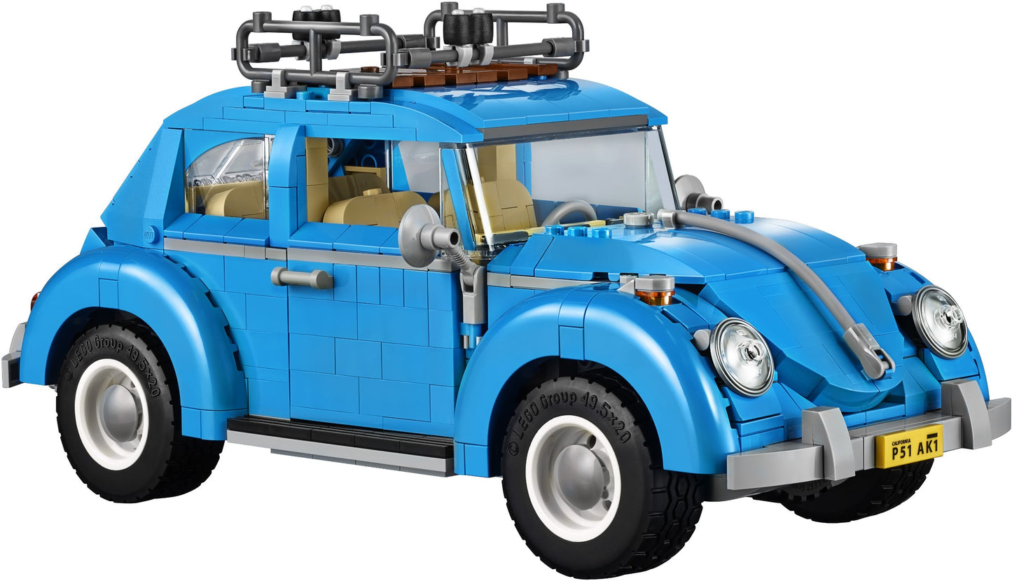 LEGO set 10252 – Volkswagen Kever uit de Lego Icons collectie, te huur in West- en Oost-Vlaanderen bij Brickset for You
