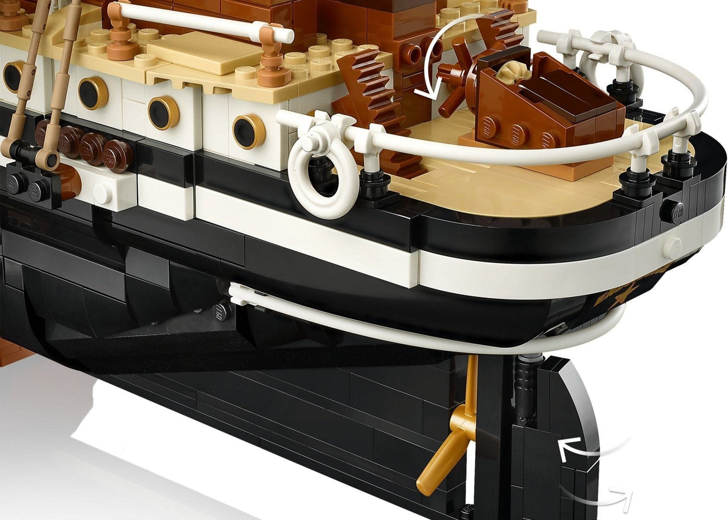 LEGO set 10335 – De Endurance uit de Lego Icons collectie, te huur in West- en Oost-Vlaanderen bij Brickset for You