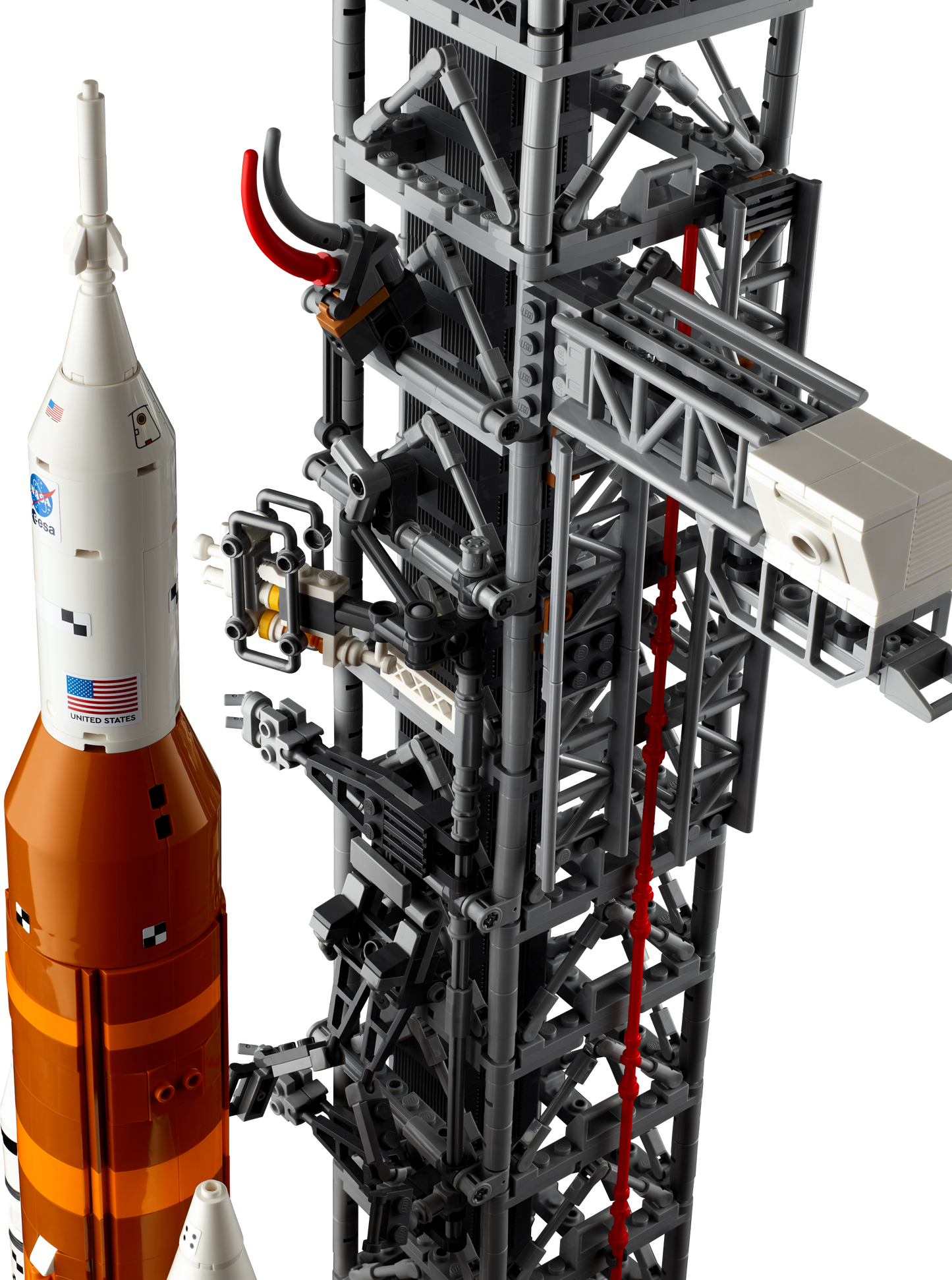 LEGO set 10341 – NASA Artemis ruimtelanceersysteem uit de Lego Icons collectie, te huur in West- en Oost-Vlaanderen bij Brickset for You