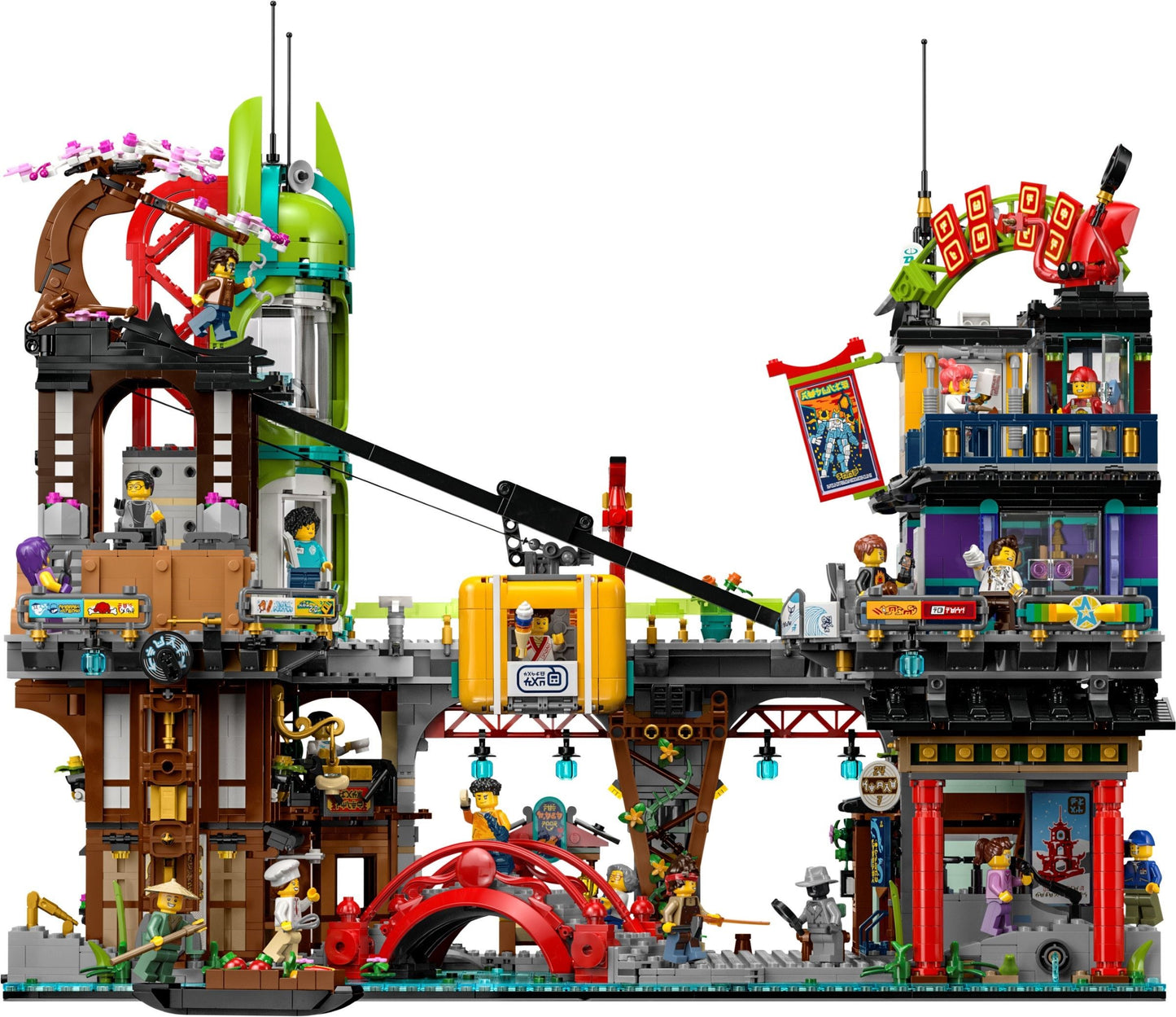 Ninjago stadsmarkten
