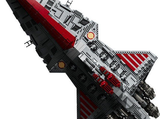 LEGO set 75367 – Venator-class Republic Attack Cruiser uit de Lego Star wars collectie, te huur in West- en Oost-Vlaanderen bij Brickset for You