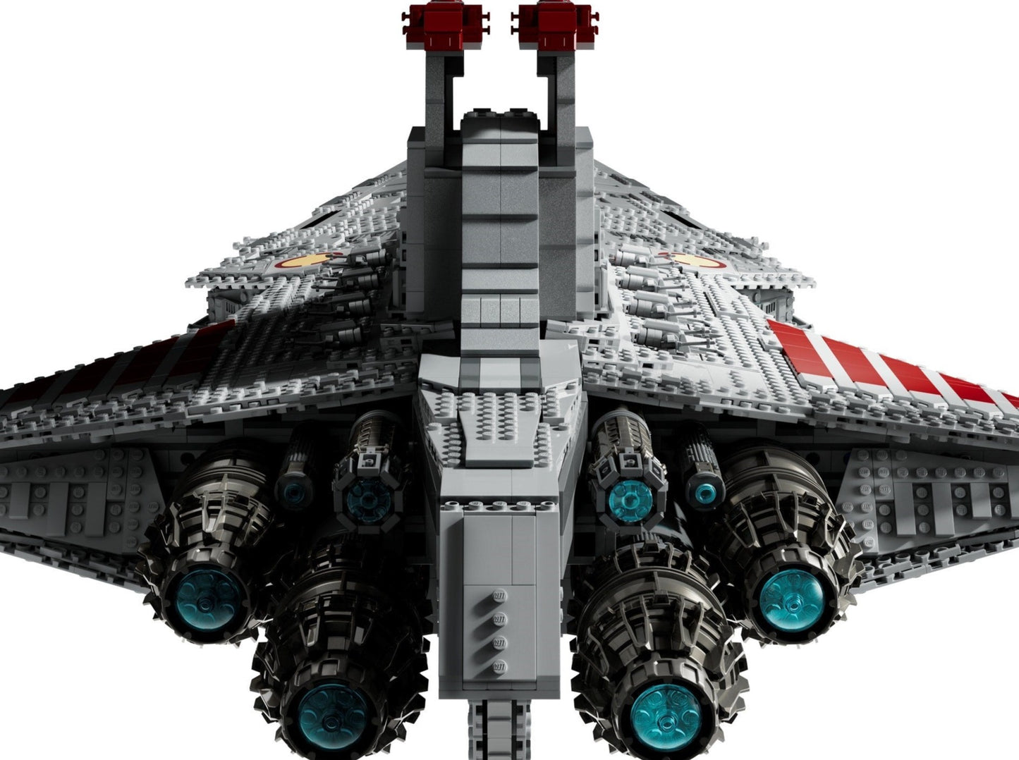 LEGO set 75367 – Venator-class Republic Attack Cruiser uit de Lego Star wars collectie, te huur in West- en Oost-Vlaanderen bij Brickset for You