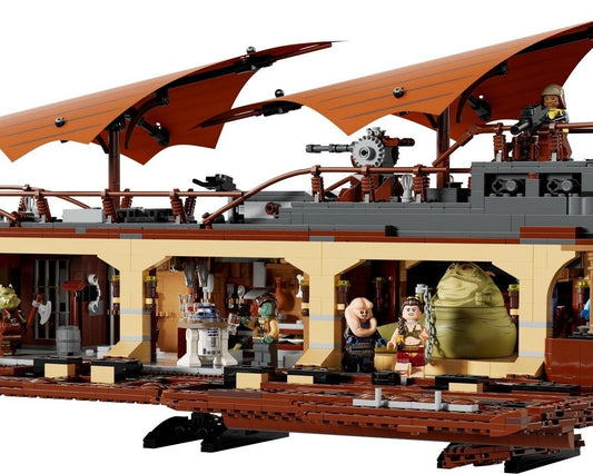 LEGO set 75397 – Jabba's Sail Barge™ uit de Lego Star wars collectie, te huur in West- en Oost-Vlaanderen bij Brickset for You