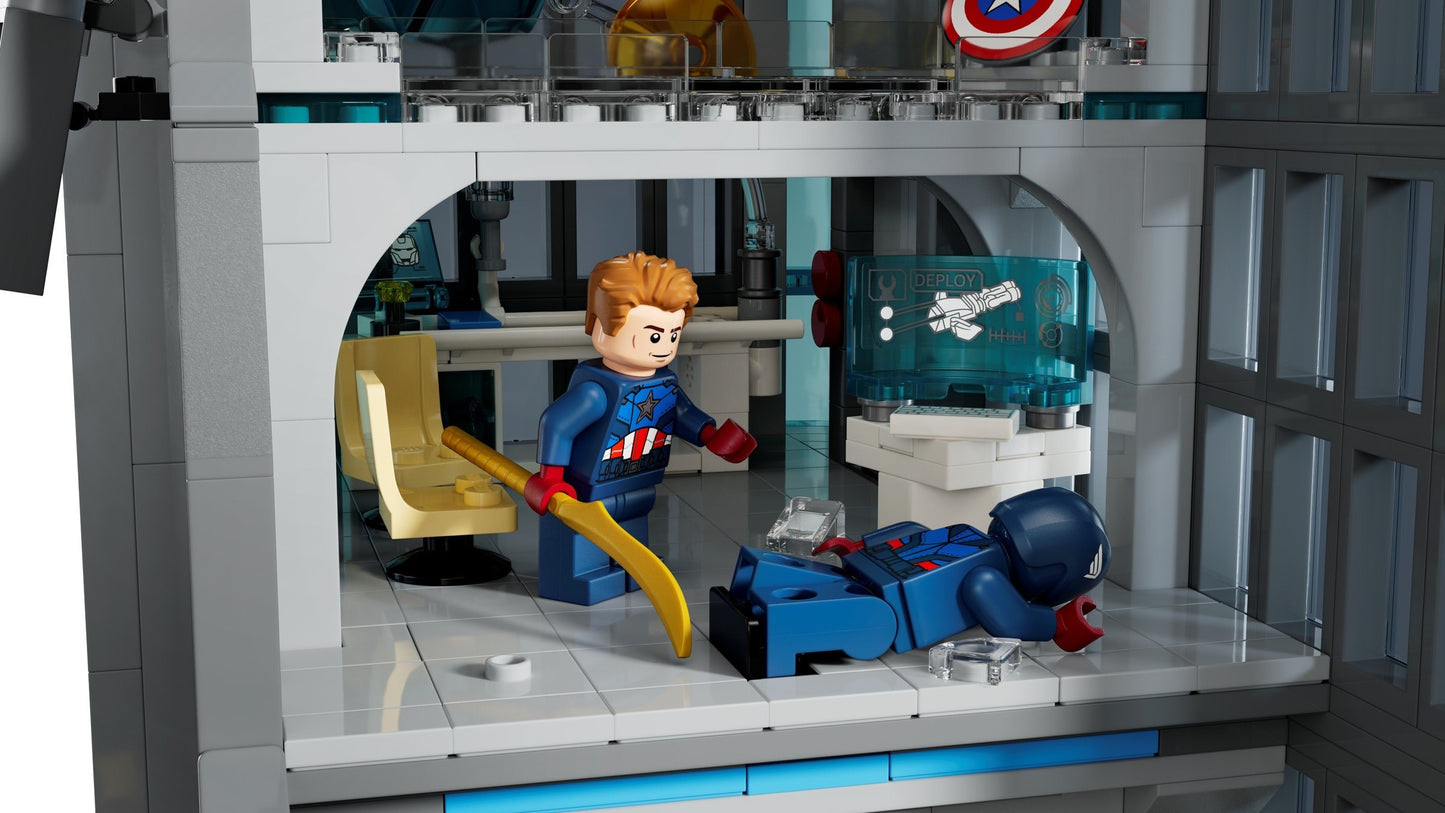 LEGO set 76269 – Avengers toren uit de Lego Marvel collectie, te huur in West- en Oost-Vlaanderen bij Brickset for You