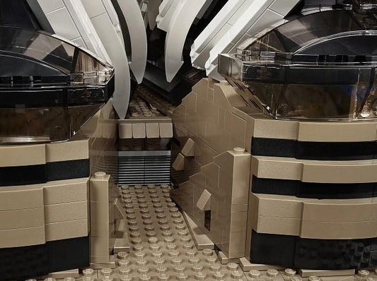 LEGO set 10234 – Sydney Opera House uit de Lego Creator Expert collectie, te huur in West- en Oost-Vlaanderen bij Brickset for You