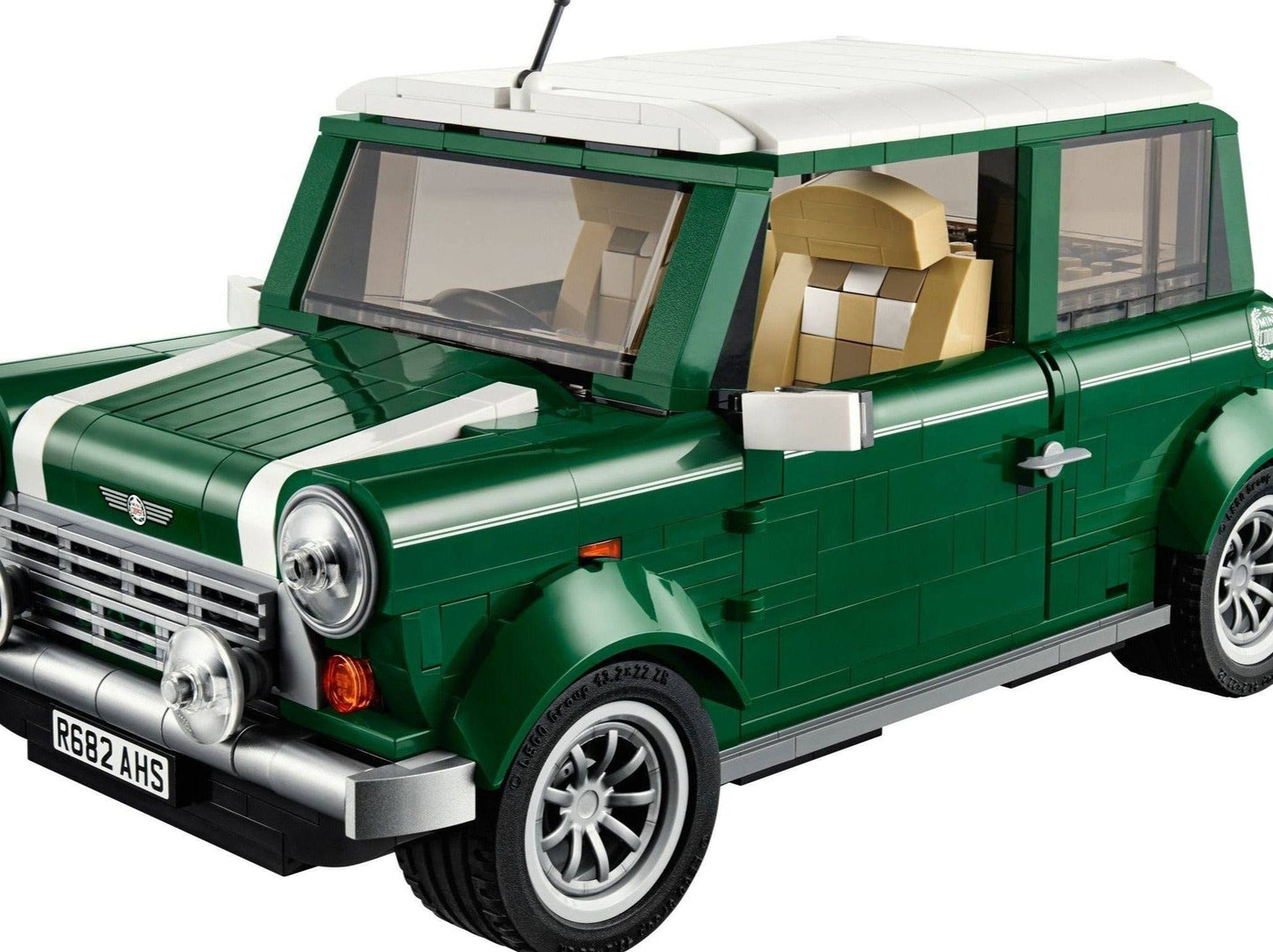 LEGO set 10242 – Mini cooper Mk VII uit de Lego Creator Expert collectie, te huur in West- en Oost-Vlaanderen bij Brickset for You