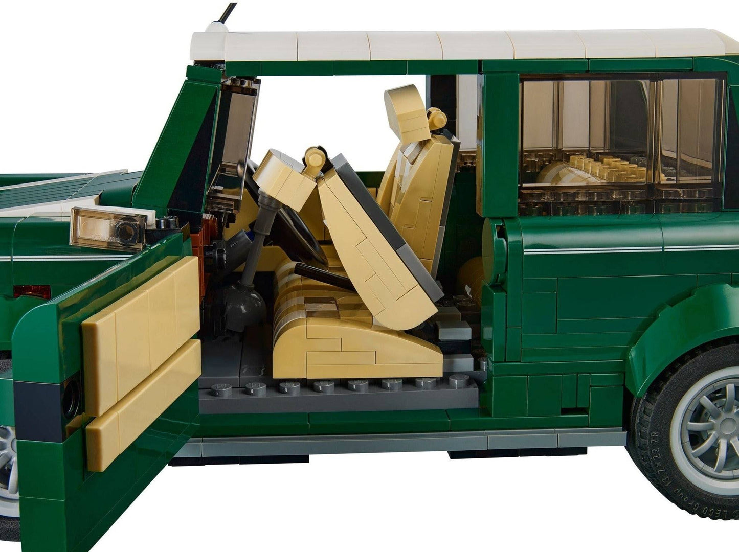 LEGO set 10242 – Mini cooper Mk VII uit de Lego Creator Expert collectie, te huur in West- en Oost-Vlaanderen bij Brickset for You