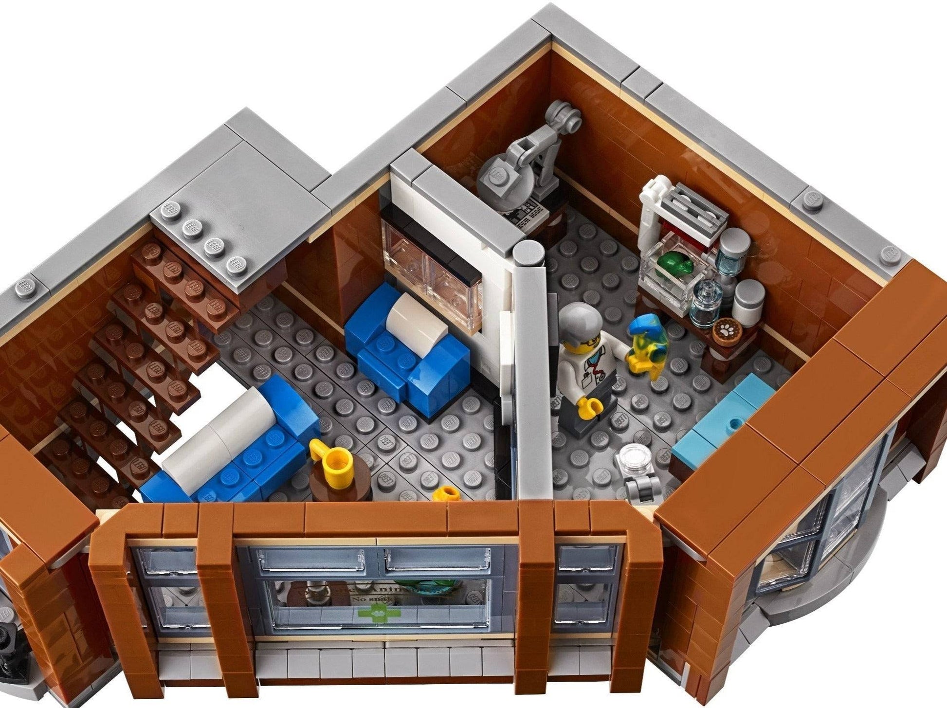 10264 : Garage op de hoek - Brickset for You. Huur Lego In Kortrijk (West-Vlaanderen)