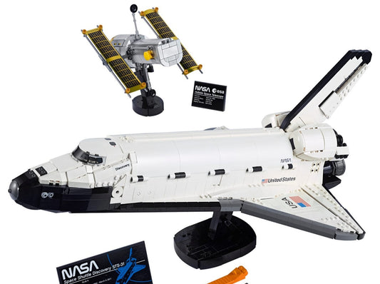 10283 : NASA Space Shuttle Discovery - Brickset for You Huur Lego Kortrijk (West-Vlaanderen)
