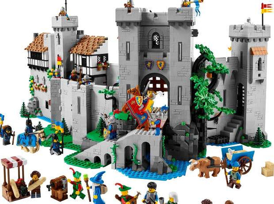 LEGO set 10305 – Leeuwenridders kasteel uit de Lego Creator Expert collectie, te huur in West- en Oost-Vlaanderen bij Brickset for You