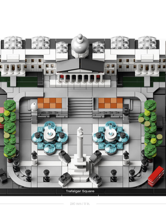 LEGO set 21045 – Trafalgar Square uit de Lego Architecture collectie, te huur in West- en Oost-Vlaanderen bij Brickset for You