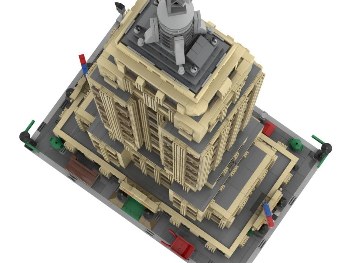 21046 : Empire State Building - Brickset for You. Huur Lego In Kortrijk (West-Vlaanderen)