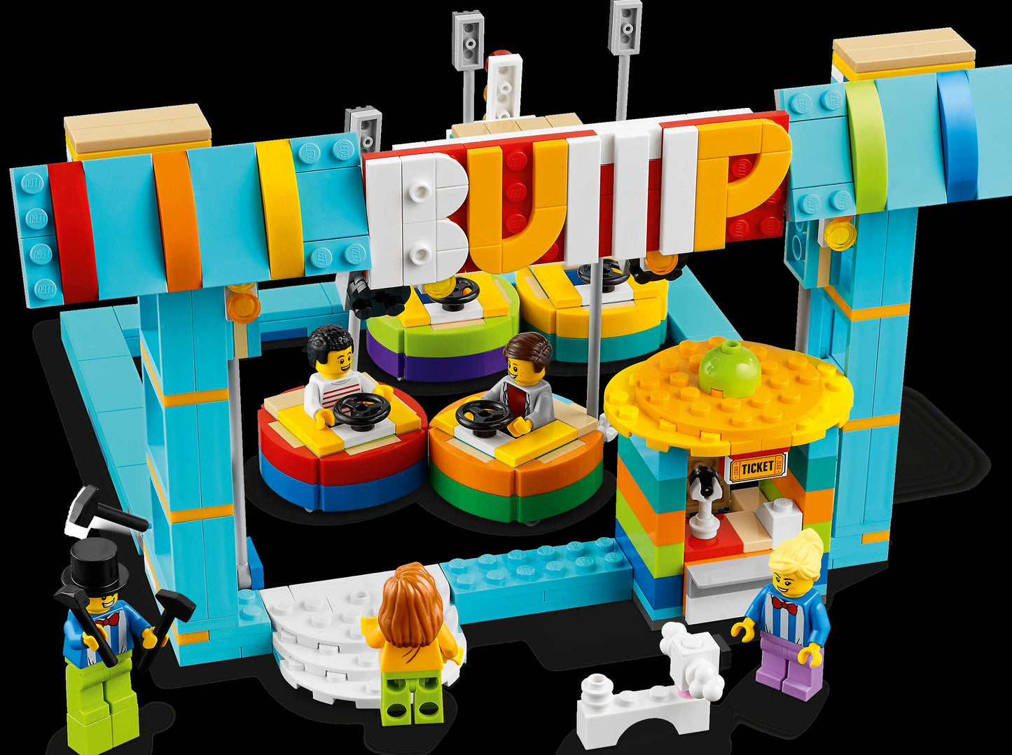 LEGO set 31119 – Kleine Reuzenrad uit de Brickset for Kids collectie, te huur in West- en Oost-Vlaanderen bij Brickset for You