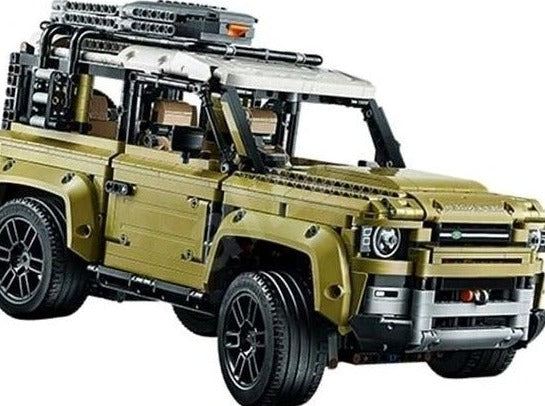 LEGO set 42110 – Land Rover Defender uit de Lego Technic collectie, te huur in West- en Oost-Vlaanderen bij Brickset for You