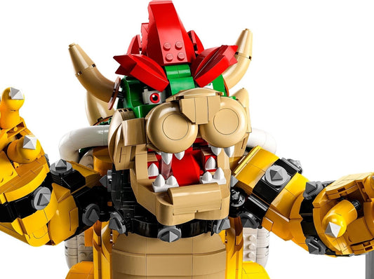 LEGO set 71411 – De machtige Bowser™ uit de Lego Super Mario collectie, te huur in West- en Oost-Vlaanderen bij Brickset for You