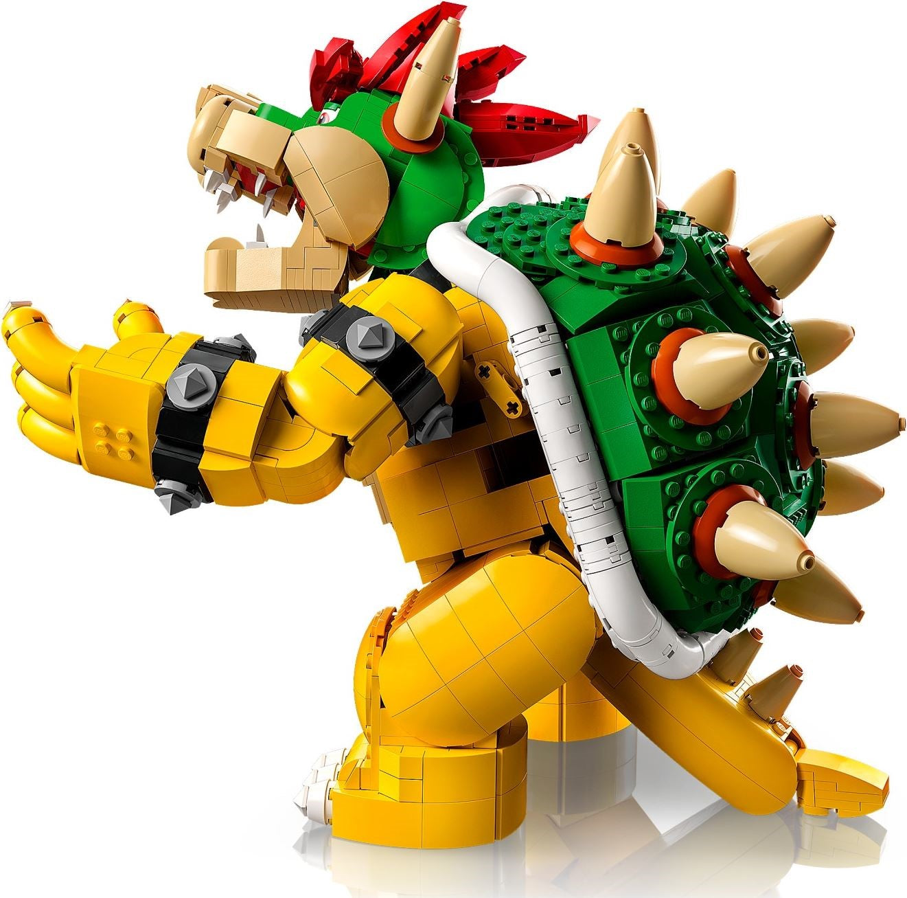LEGO set 71411 – De machtige Bowser™ uit de Lego Super Mario collectie, te huur in West- en Oost-Vlaanderen bij Brickset for You