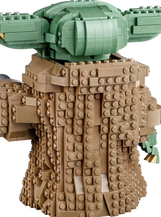 LEGO set 75318 – Yoda Het Kind uit de Lego Star wars collectie, te huur in West- en Oost-Vlaanderen bij Brickset for You