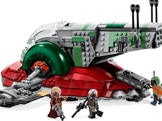 LEGO set 75243 – Slave I™ – uitgave ter ere van het 20-jarig bestaan uit de Lego Star wars collectie, te huur in West- en Oost-Vlaanderen bij Brickset for You