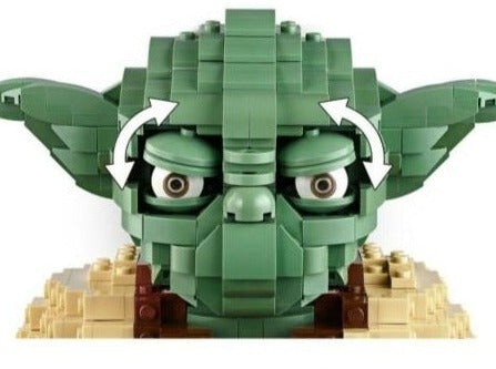LEGO set 75255 – Yoda De volwassene uit de Lego Star wars collectie, te huur in West- en Oost-Vlaanderen bij Brickset for You