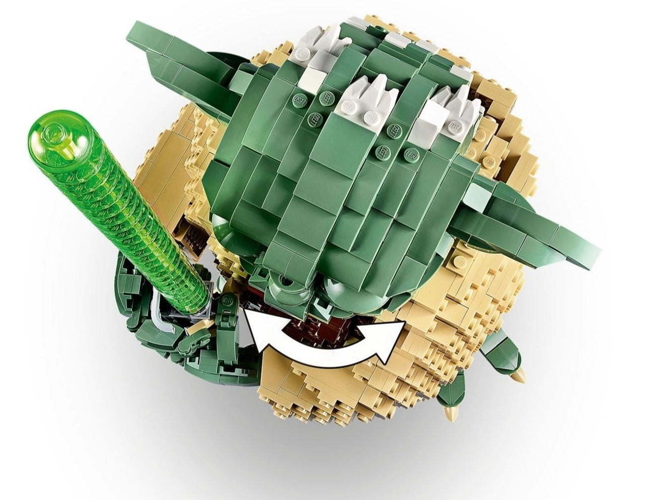 LEGO set 75255 – Yoda De volwassene uit de Lego Star wars collectie, te huur in West- en Oost-Vlaanderen bij Brickset for You