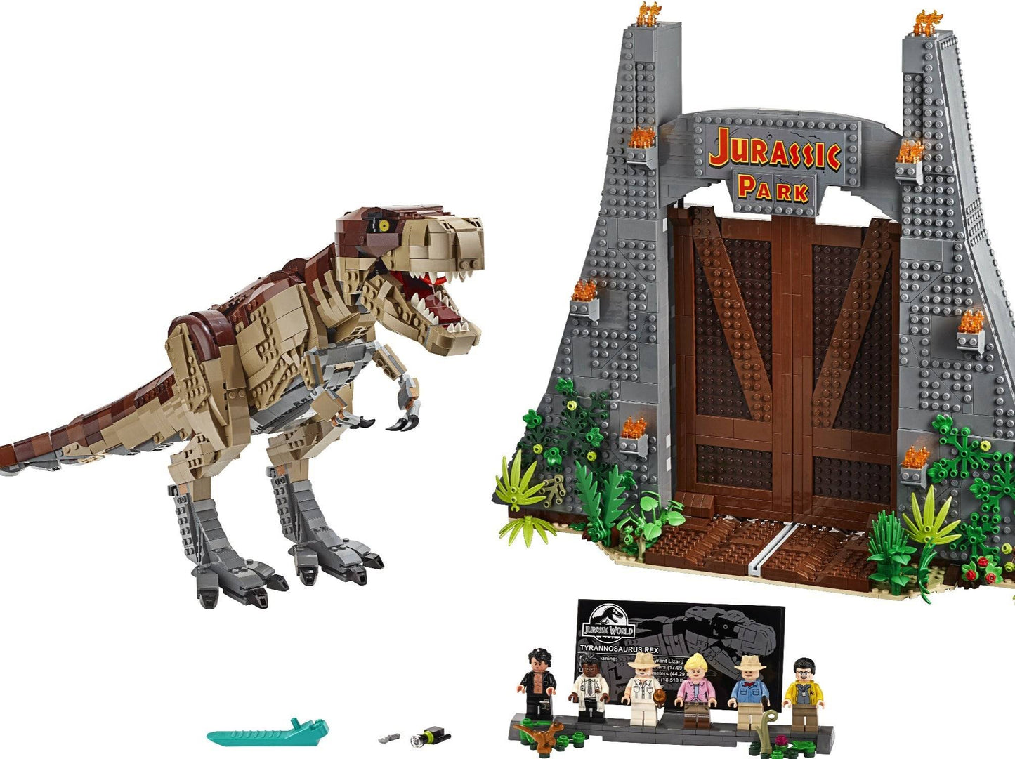 75936 : Jurassic Park: T. rex chaos - Brickset for You Huur Lego Kortrijk (West-Vlaanderen)