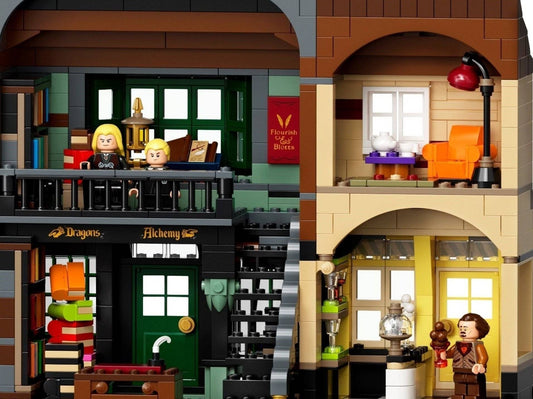 LEGO set 75978 – De Wegisweg™ uit de Lego Harry Potter collectie, te huur in West- en Oost-Vlaanderen bij Brickset for You