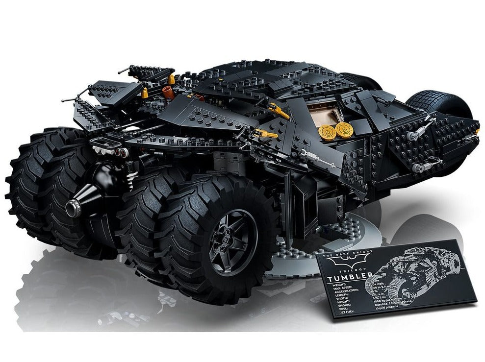 LEGO set 76240 – DC Batman™ Batmobile™ Tumbler uit de Lego Batman collectie, te huur in West- en Oost-Vlaanderen bij Brickset for You