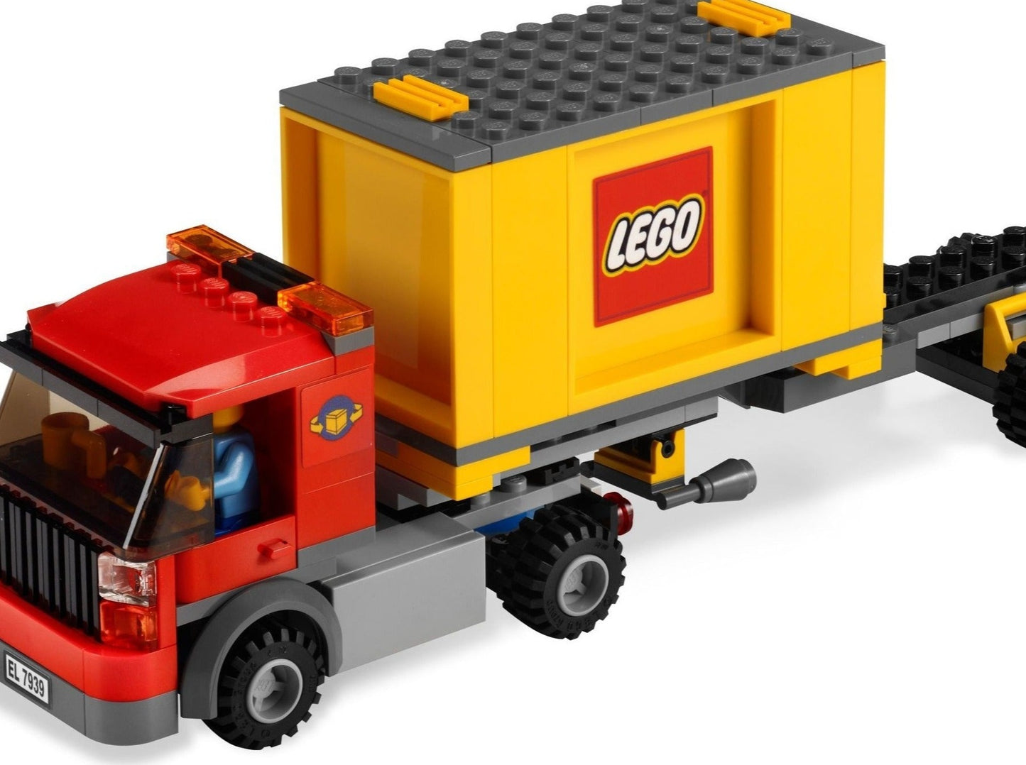 LEGO set 7939 – Vrachttrein uit de Brickset for Kids collectie, te huur in West- en Oost-Vlaanderen bij Brickset for You