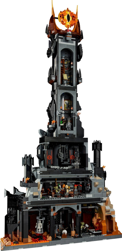 LEGO set 10333 – The Lord of the Rings: Barad-dûr™ uit de Lego Icons collectie, te huur in West- en Oost-Vlaanderen bij Brickset for You
