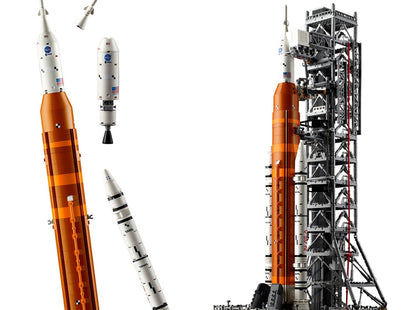 LEGO set 10341 – NASA Artemis ruimtelanceersysteem uit de Lego Icons collectie, te huur in West- en Oost-Vlaanderen bij Brickset for You