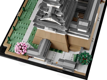 LEGO set 21060 – Kasteel Himeji uit de Lego Architecture collectie, te huur in West- en Oost-Vlaanderen bij Brickset for You