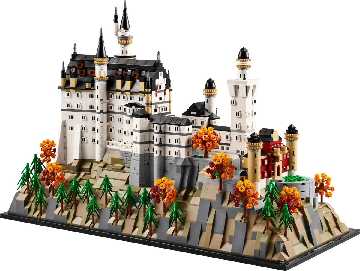 LEGO set 21063– Slot Neuschwanstein
s uit de Lego Architecture collectie, te huur in West- en Oost-Vlaanderen bij Brickset for You
