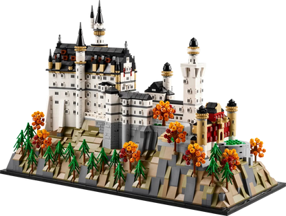 LEGO set 21063– Slot Neuschwanstein
s uit de Lego Architecture collectie, te huur in West- en Oost-Vlaanderen bij Brickset for You