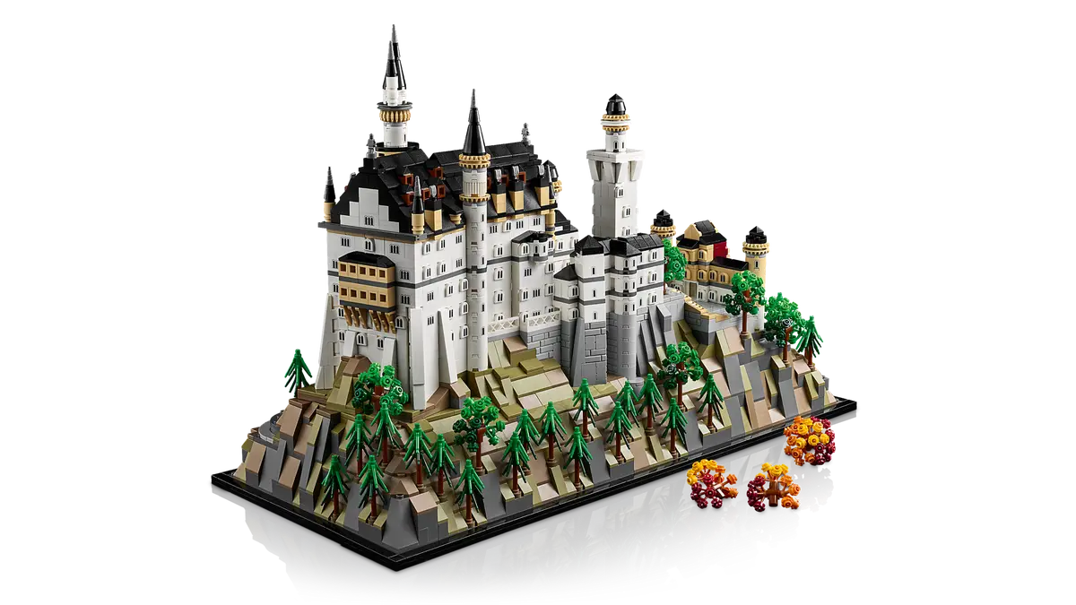 LEGO set 21063– Slot Neuschwanstein
s uit de Lego Architecture collectie, te huur in West- en Oost-Vlaanderen bij Brickset for You
