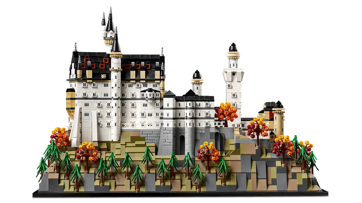 LEGO set 21063– Slot Neuschwanstein
s uit de Lego Architecture collectie, te huur in West- en Oost-Vlaanderen bij Brickset for You