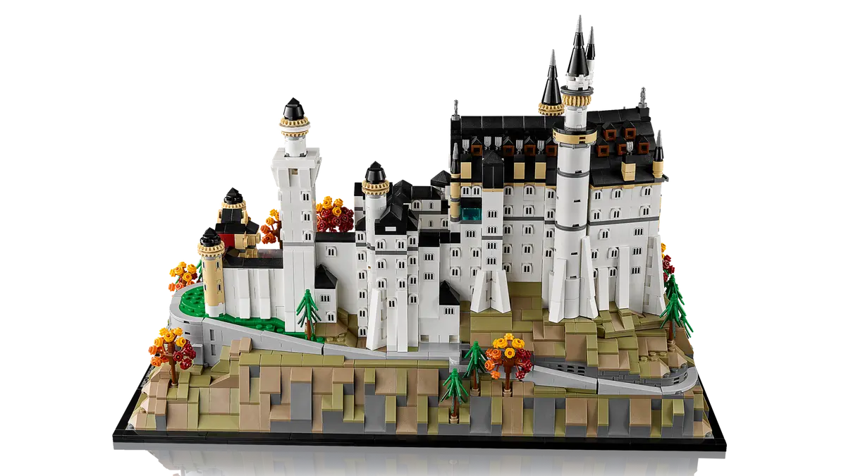 LEGO set 21063– Slot Neuschwanstein
s uit de Lego Architecture collectie, te huur in West- en Oost-Vlaanderen bij Brickset for You