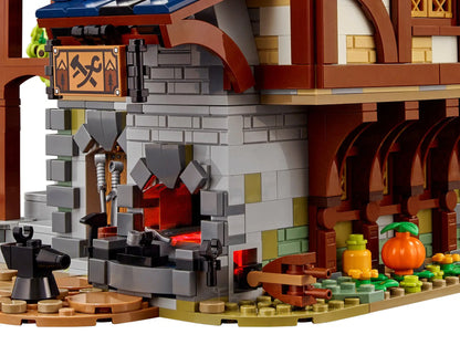 LEGO set 21325 – Middeleeuwse smid uit de Lego Ideas collectie, te huur in West- en Oost-Vlaanderen bij Brickset for You