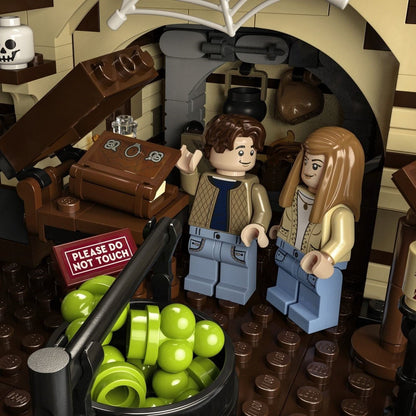 LEGO set 21341 – Disney Hocus Pocus: het huisje van de Sanderson-zussen uit de Lego Ideas collectie, te huur in West- en Oost-Vlaanderen bij Brickset for You