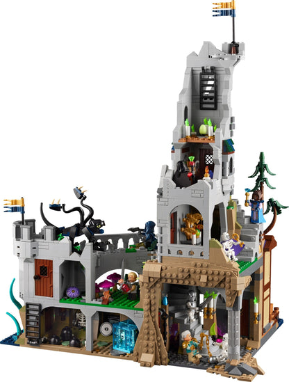 LEGO set 21348 – Dungeons & Dragons: het verhaal van de rode draak uit de Lego Ideas collectie, te huur in West- en Oost-Vlaanderen bij Brickset for You