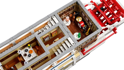 LEGO set 21356 – Stoomboot uit de Lego Icons collectie, te huur in West- en Oost-Vlaanderen bij Brickset for You