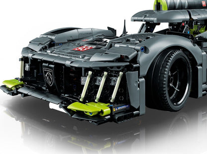 LEGO set 42156 – Peugeot 9X8 24H Le Mans Hybrid Hypercar uit de Lego Technic collectie, te huur in West- en Oost-Vlaanderen bij Brickset for You