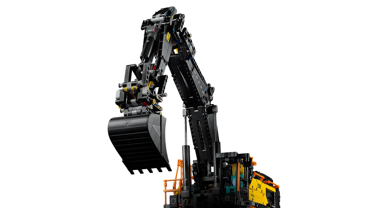 LEGO set 42215 – Volvo EC500 Hybrid graafmachine – Verzameleditie uit de Lego Technic collectie, te huur in West- en Oost-Vlaanderen bij Brickset for You