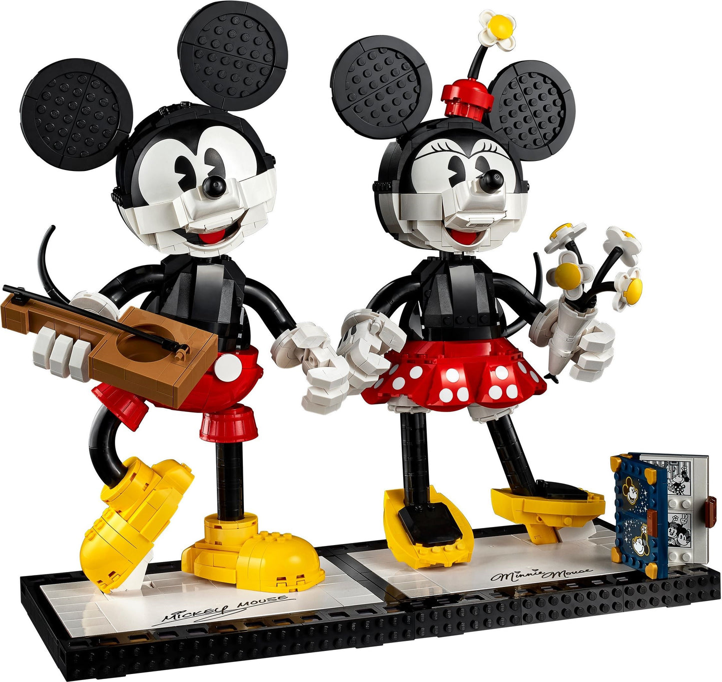 Mickey Mouse & Minnie Mouse personages