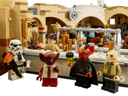 LEGO set 75290 – Mos Eisley Cantina™ uit de Lego Star wars collectie, te huur in West- en Oost-Vlaanderen bij Brickset for You