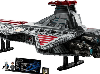 LEGO set 75367 – Venator-class Republic Attack Cruiser uit de Lego Star wars collectie, te huur in West- en Oost-Vlaanderen bij Brickset for You