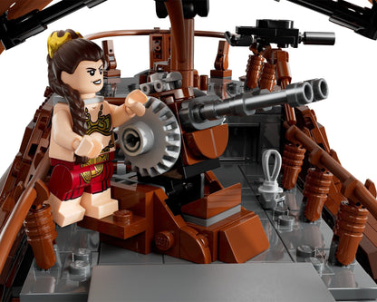 LEGO set 75397 – Jabba's Sail Barge™ uit de Lego Star wars collectie, te huur in West- en Oost-Vlaanderen bij Brickset for You