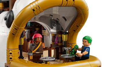 LEGO set 75640 – Het drijvende restaurant Baratie uit de Lego one Pieces collectie, te huur in West- en Oost-Vlaanderen bij Brickset for You