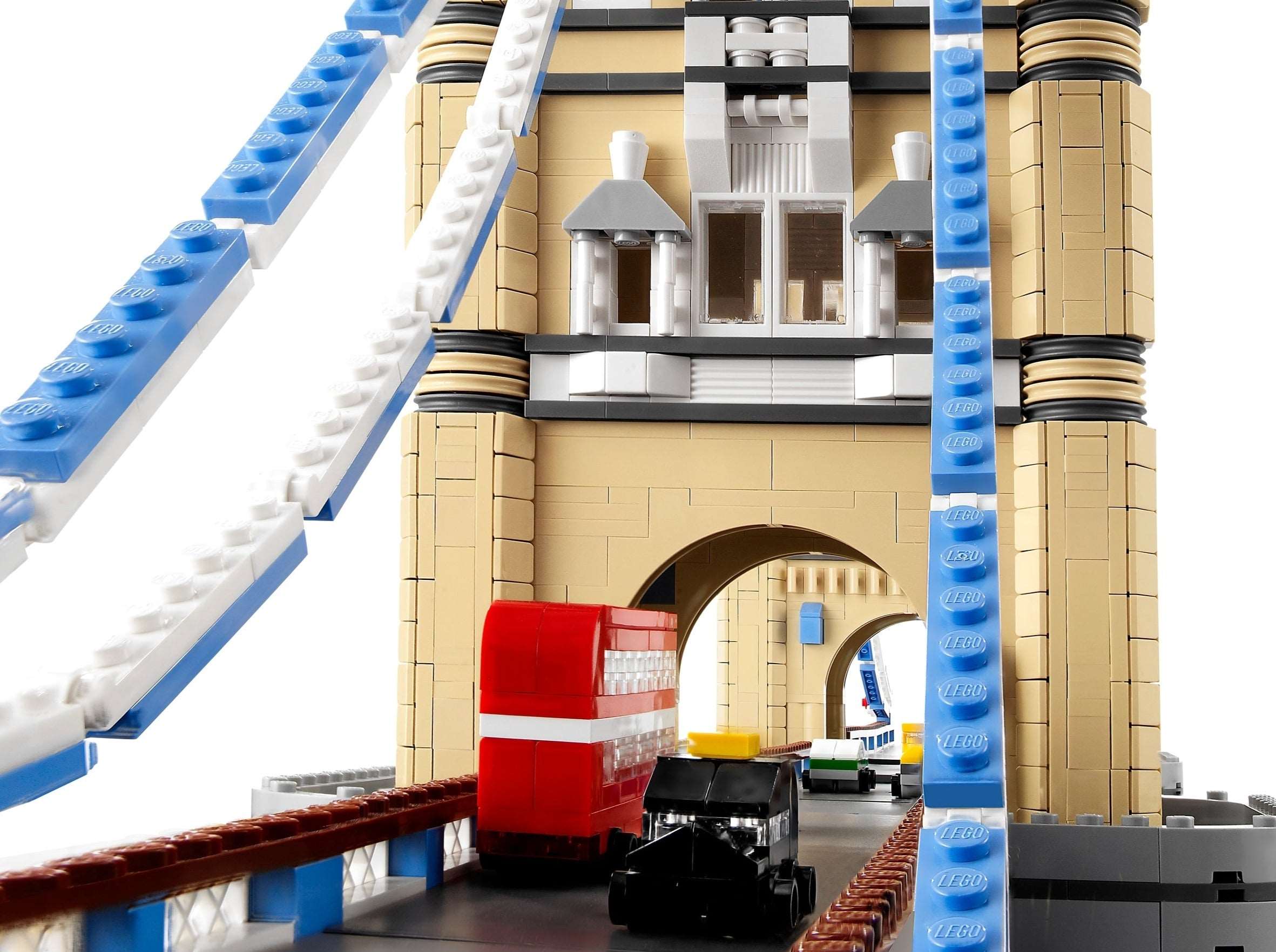 LEGO set 10214 – Londen Tower bridge uit de Lego Creator Expert collectie, te huur in West- en Oost-Vlaanderen bij Brickset for You
