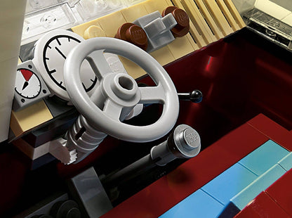 LEGO set 10220 – Volkswagen T1 Kampeerbus uit de Lego Creator Expert collectie, te huur in West- en Oost-Vlaanderen bij Brickset for You