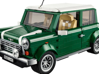 LEGO set 10242 – Mini cooper Mk VII uit de Lego Creator Expert collectie, te huur in West- en Oost-Vlaanderen bij Brickset for You